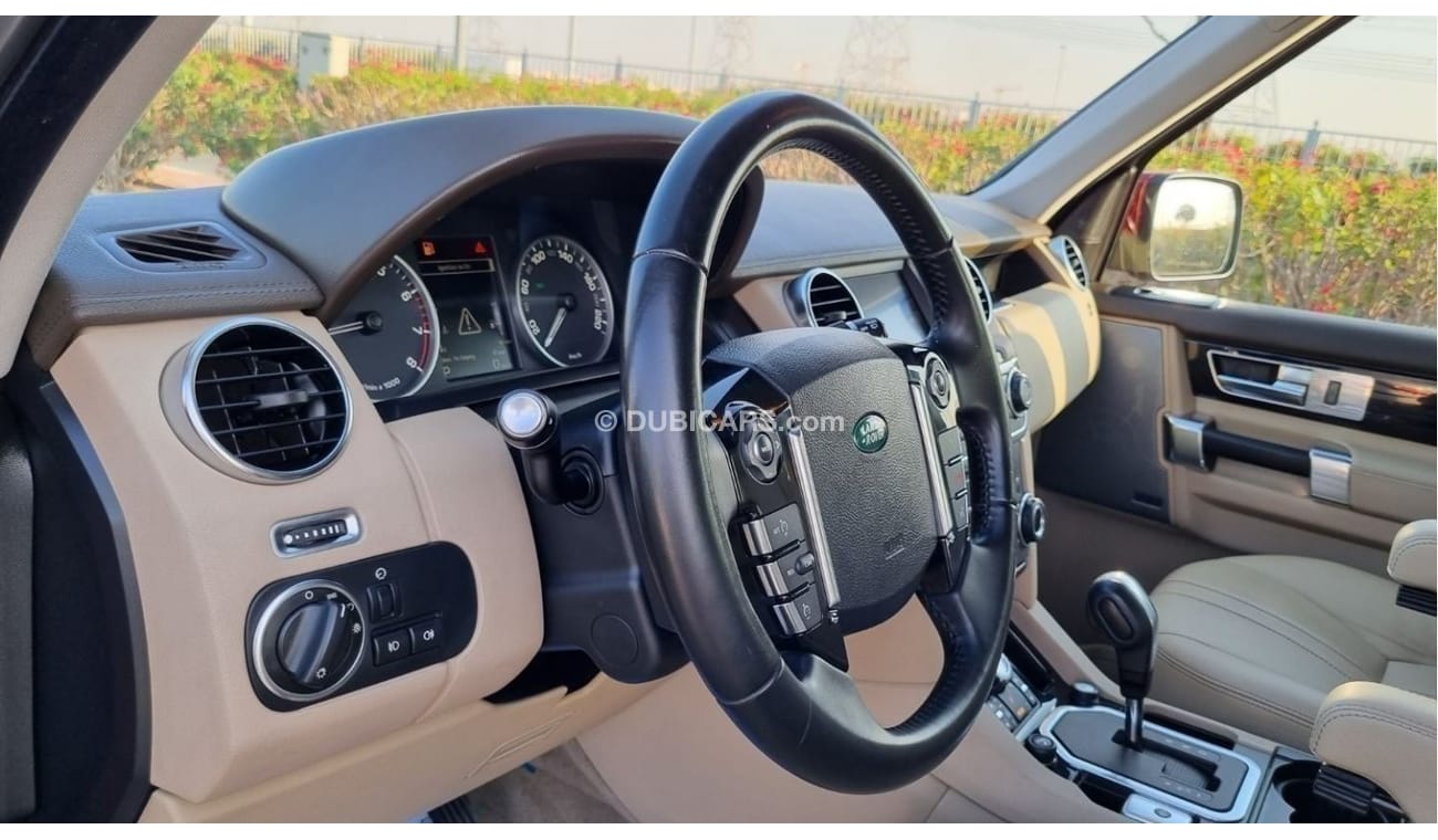 Land Rover Discovery HSE SPECIAL OFFER (1 YEAR FREE WARRANTY+INSURANCE )LAND ROVER LR4 2013 GCC IN PERFECT CONDITION