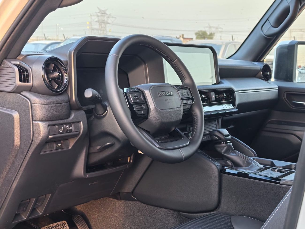 تويوتا برادو 2026 TOYOTA PRADO 2.4L ALL ROUNDER PETROL AUTOMATIC TRANSMISSION WITH LEATHER SEAT,POWER SEAT, COOL