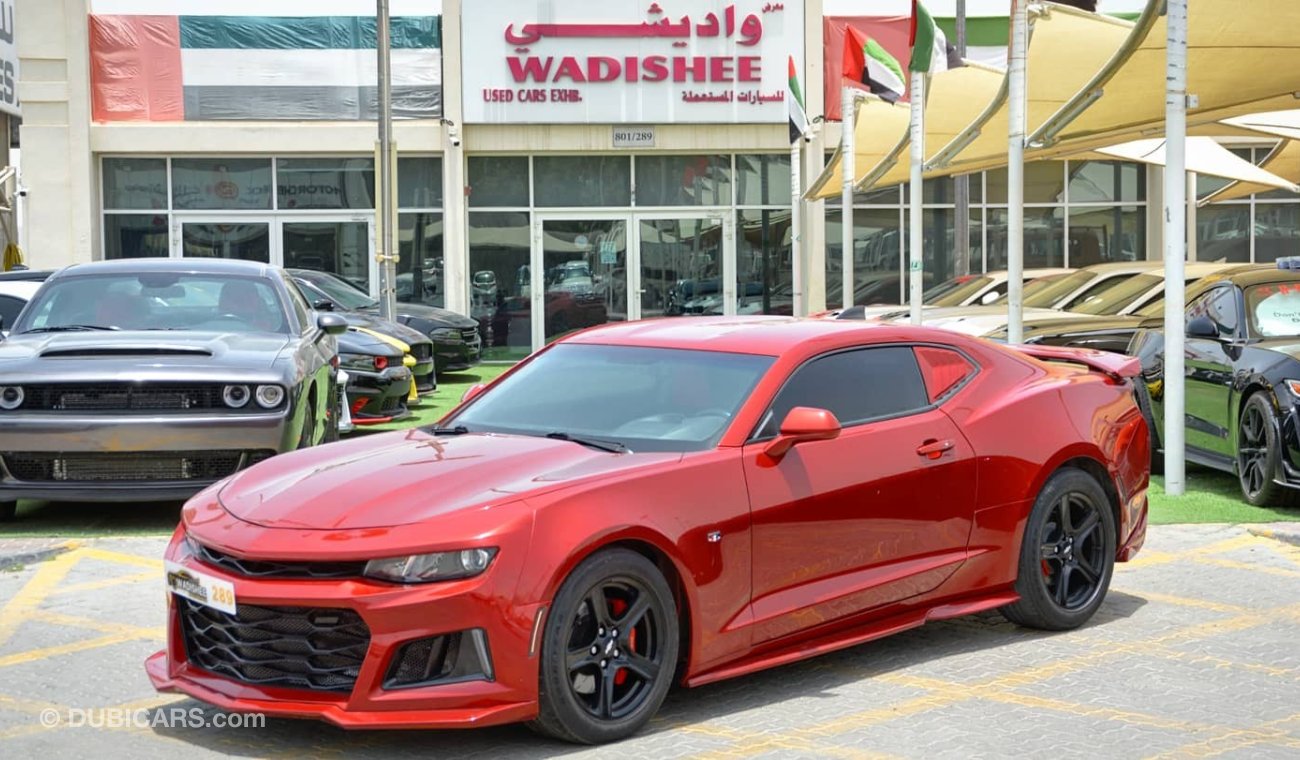 شيفروليه كامارو Camaro RS V6 3.6L 2016/ Original AirBags/ ZL1 Kit/ Leather Interior/ Excellent Condition