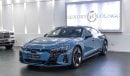 أودي RS e-tron GT AUDI RS E-TRON GT 2023 GCC. LOW MILEAGE. IN EXCELLENT CONDITION