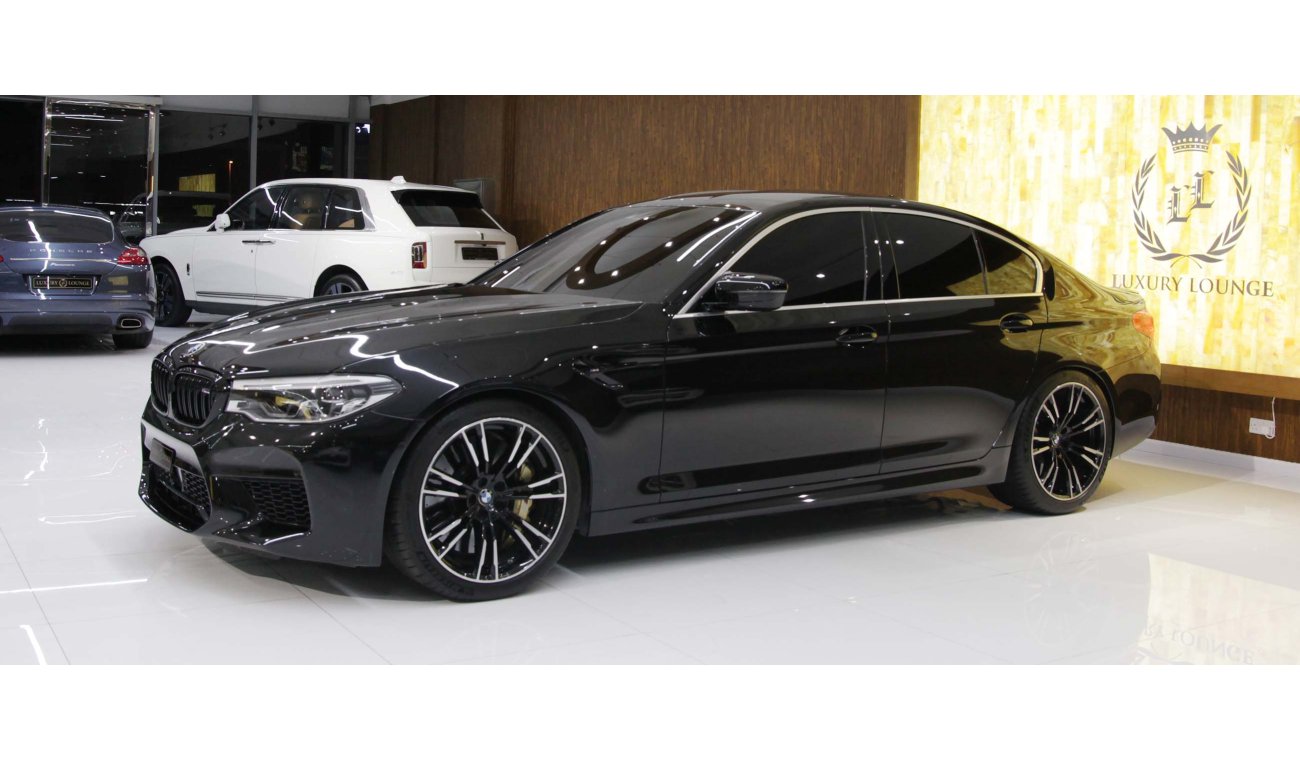 BMW M5 COMPETITION PACKAGE, GCC. UNDER WARRANTY AND CONTRACT SERVICE