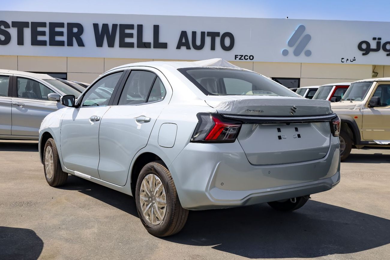 Suzuki Dzire 2025 GLX 1.2-litre 4-cylinder petrol engine - 5 Speed AT - 9 inch Touchscreen - EXPORT