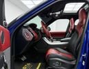 لاند روفر رينج روفر سبورت SVR 5.0L (575 HP) AWD 2021 Range Rover Sport SVR, 2026 RR Warranty, Fully Loaded, Excellent Conditio