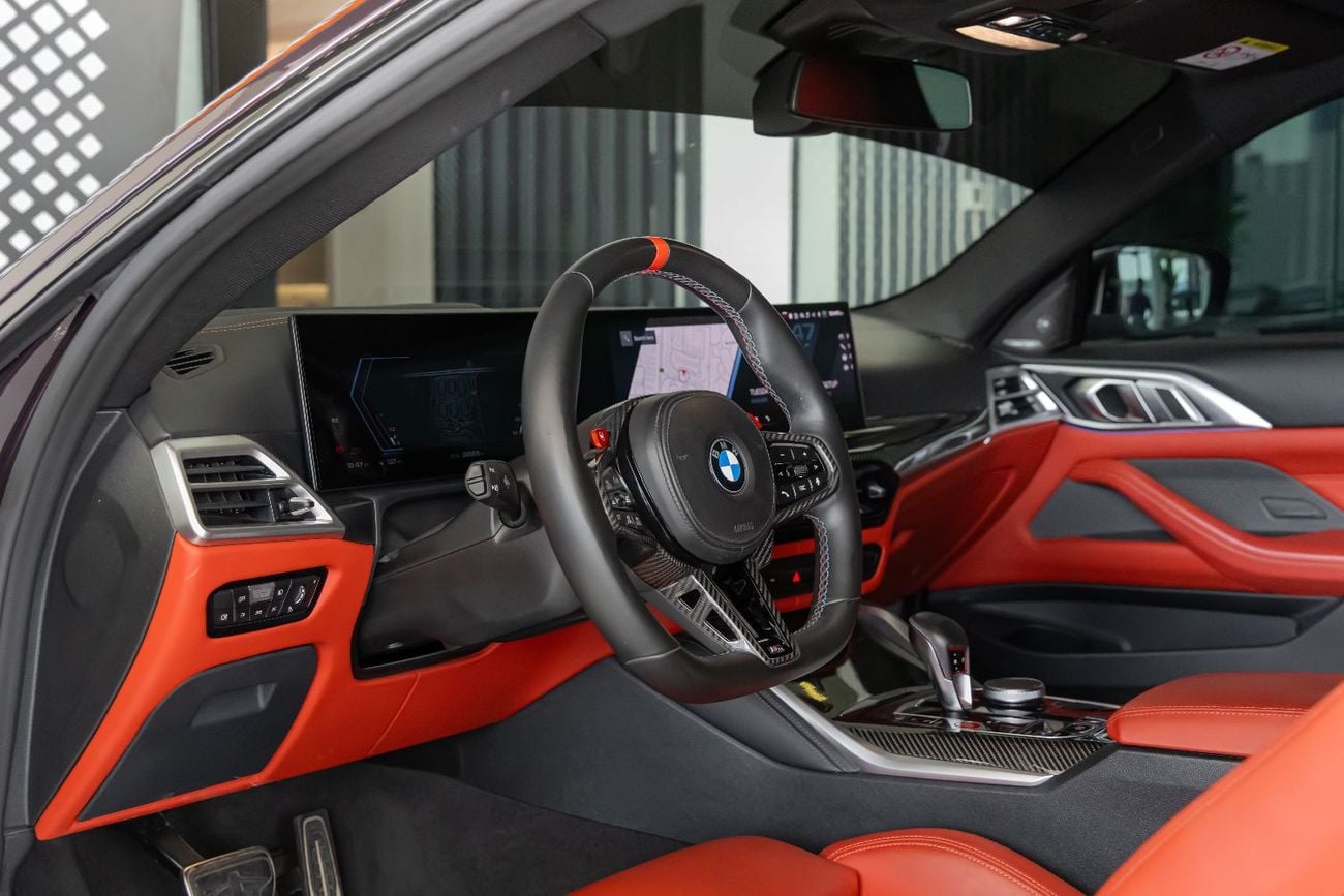 BMW M4 BMW M4 COMPETITION | COUPE | GCC | 5 YEARS WARRANTY | SERVICE CONTRACT | FULL CARBON FIBER 2025