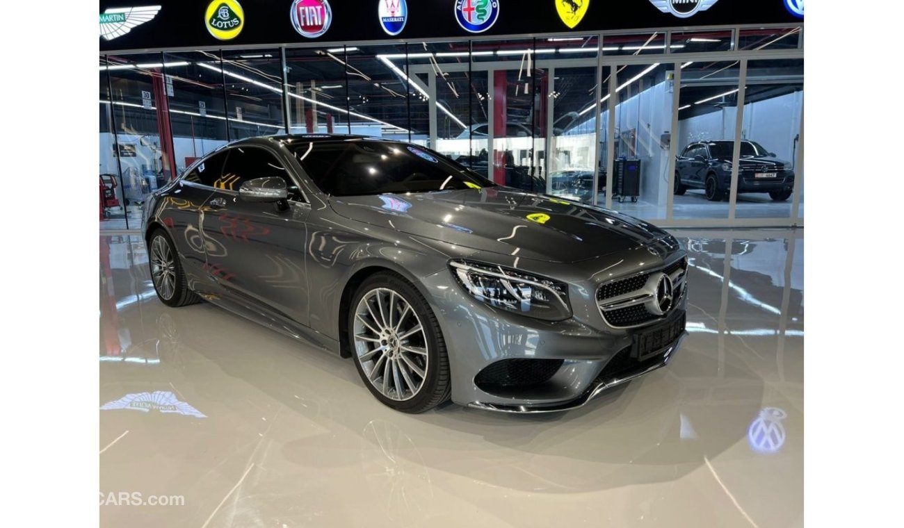 مرسيدس بنز S 500 Coupe  **2018** / One Year Service Warranty