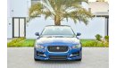 Jaguar XE R-Sport (Brand New)- 0 Kms - AED 1,841 Per Month - 0% Down Payment