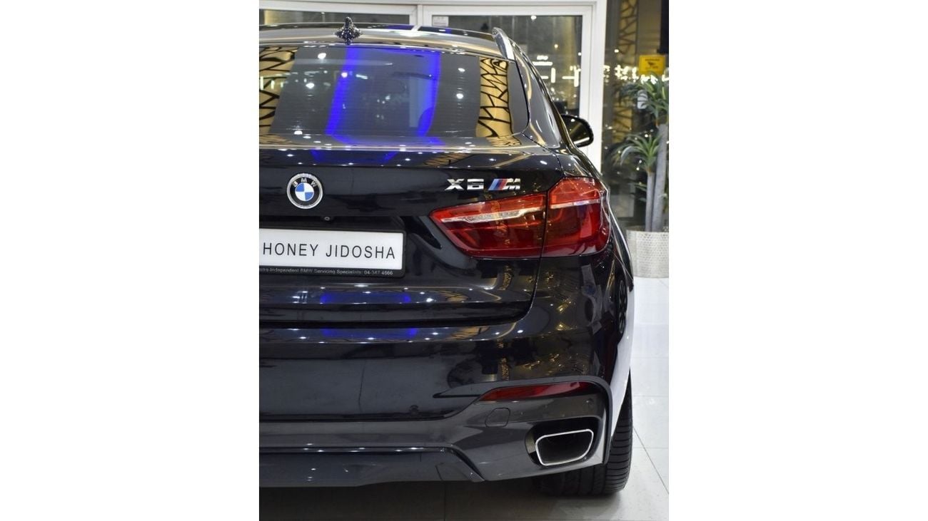 BMW X6 EXCELLENT DEAL for our BMW X6 M xDrive35i ( 2016 Model ) in Dark Blue Color GCC Specs