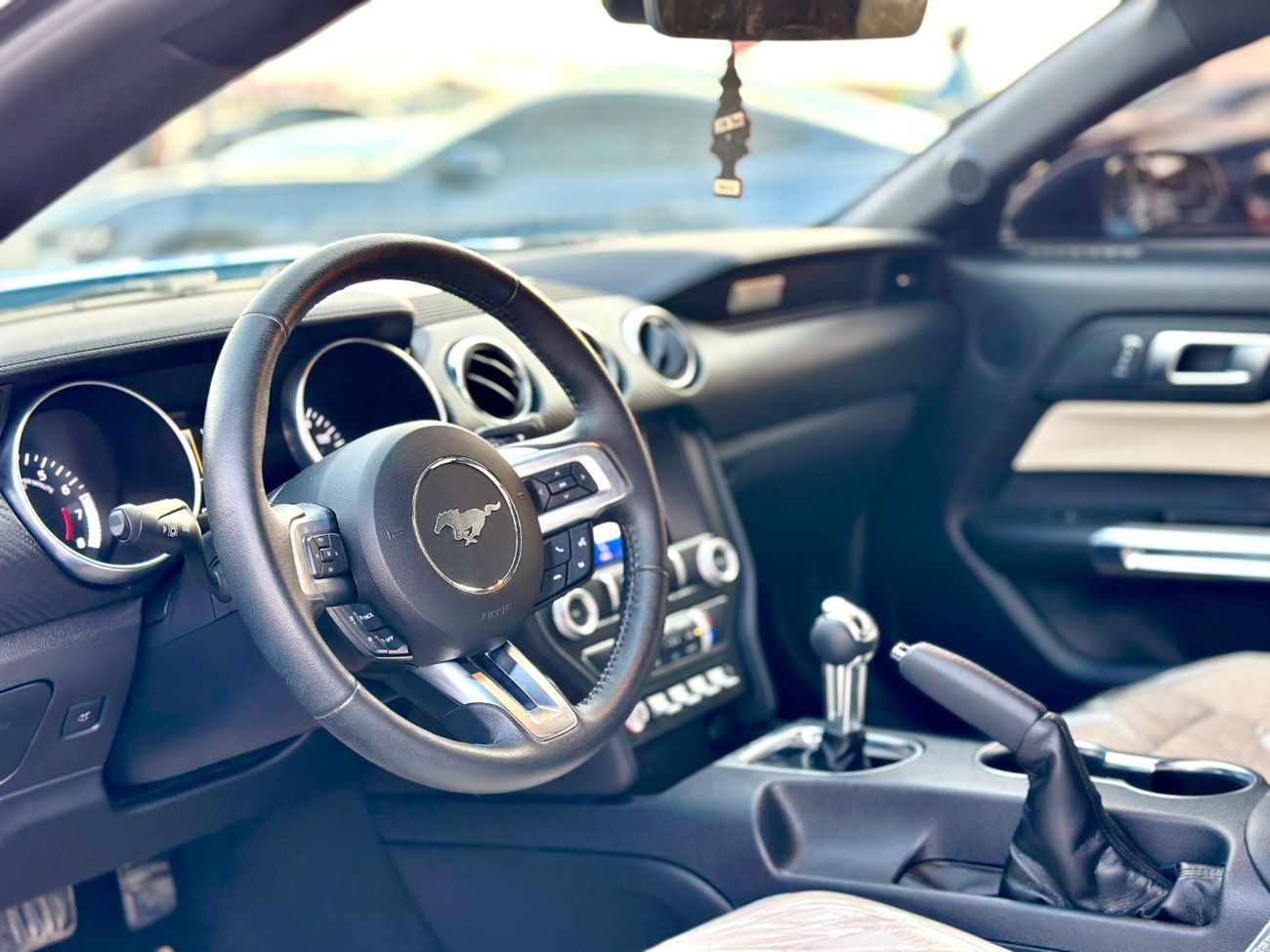 فورد موستانج Ecoboost | Monthly 1300/- | 0% DP | Fog Lights | Lane Assist | # 48583