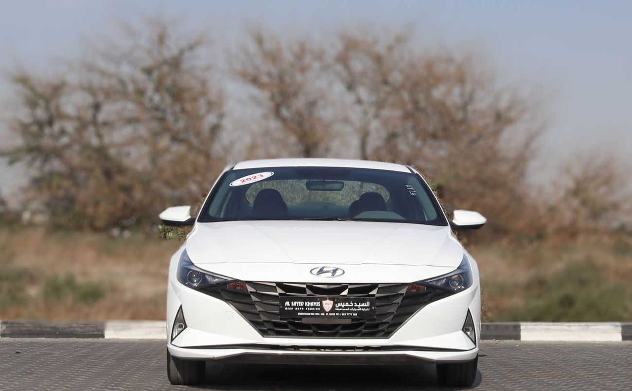 Hyundai Elantra Smart 1.6L Hyundai Elantra 2023 GCC 1.6 L accident-free,  in excellent condition, 803 P.M