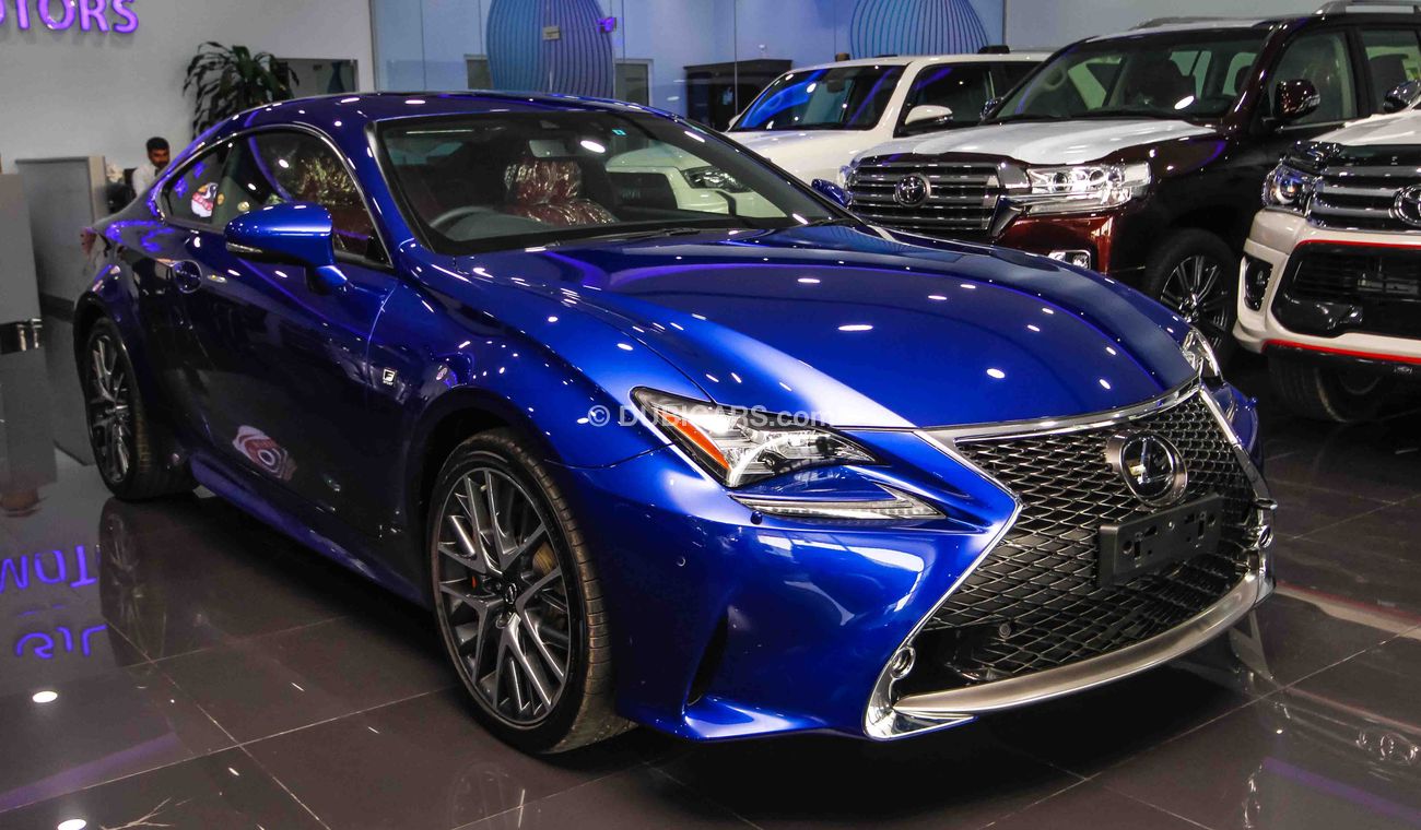 لكزس RC 200 t Fsport (Right Hand Drive)