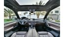 بي أم دبليو X5 xDrive50i V8 7-Seater | 2,037 P.M | 0% Downpayment | Full Option | Exceptional Condition