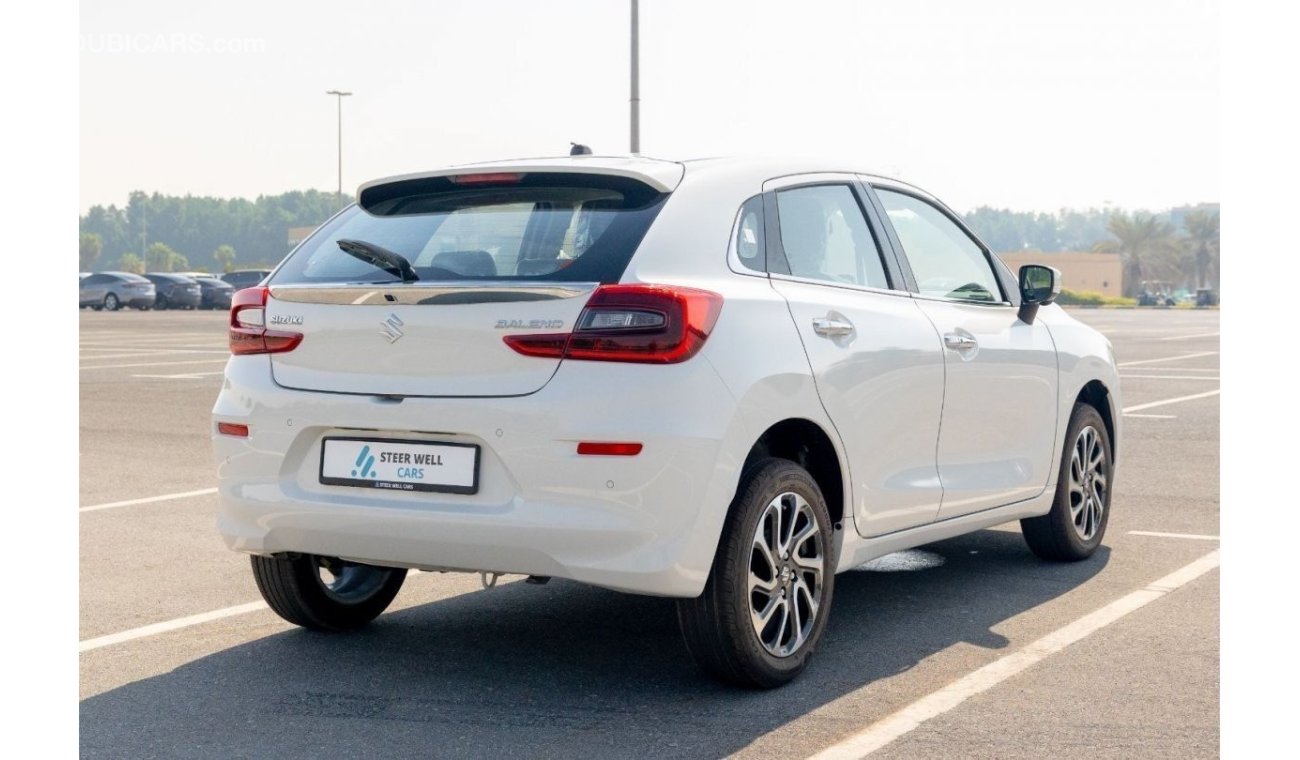 سوزوكي بالينو GLX 5 Seater Hatchback 1.3L A/T Petrol | Full Option - GCC Specs | Book Now With Us