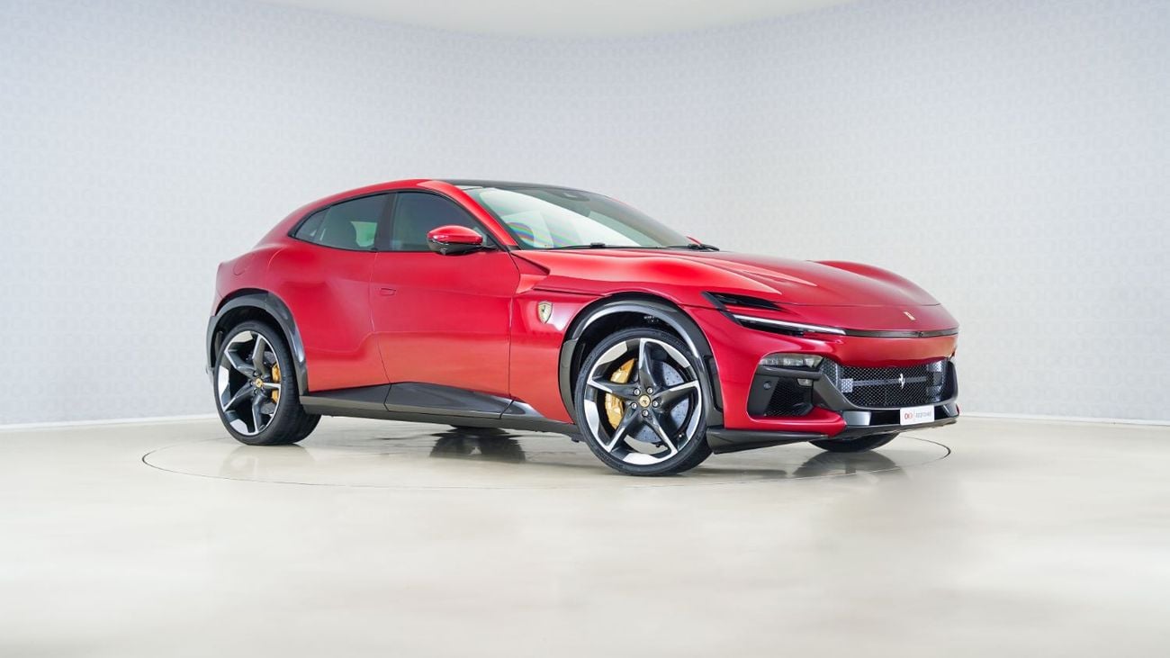 Ferrari Purosangue V12 | AED 41,332 PM | Warranty June 2028 - Service until June 2031