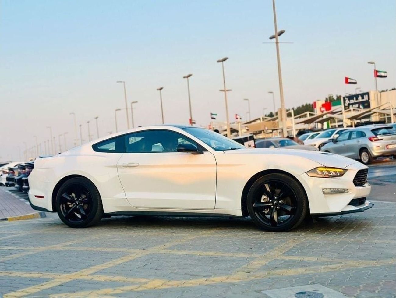 فورد موستانج EcoBoost FastBack | Monthly AED 1470/- | 0% DP | Blindspot | Touch Screen | # 12661