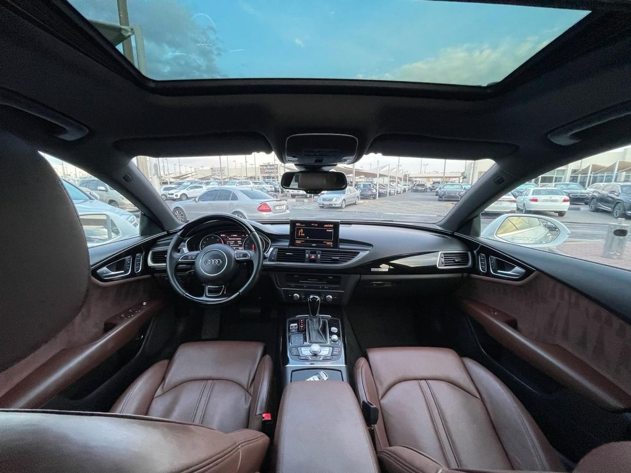 Audi A7 35 FSI quattro Audi A7 S line Super chard_Gcc_2017_Excellent_Condition _Full option