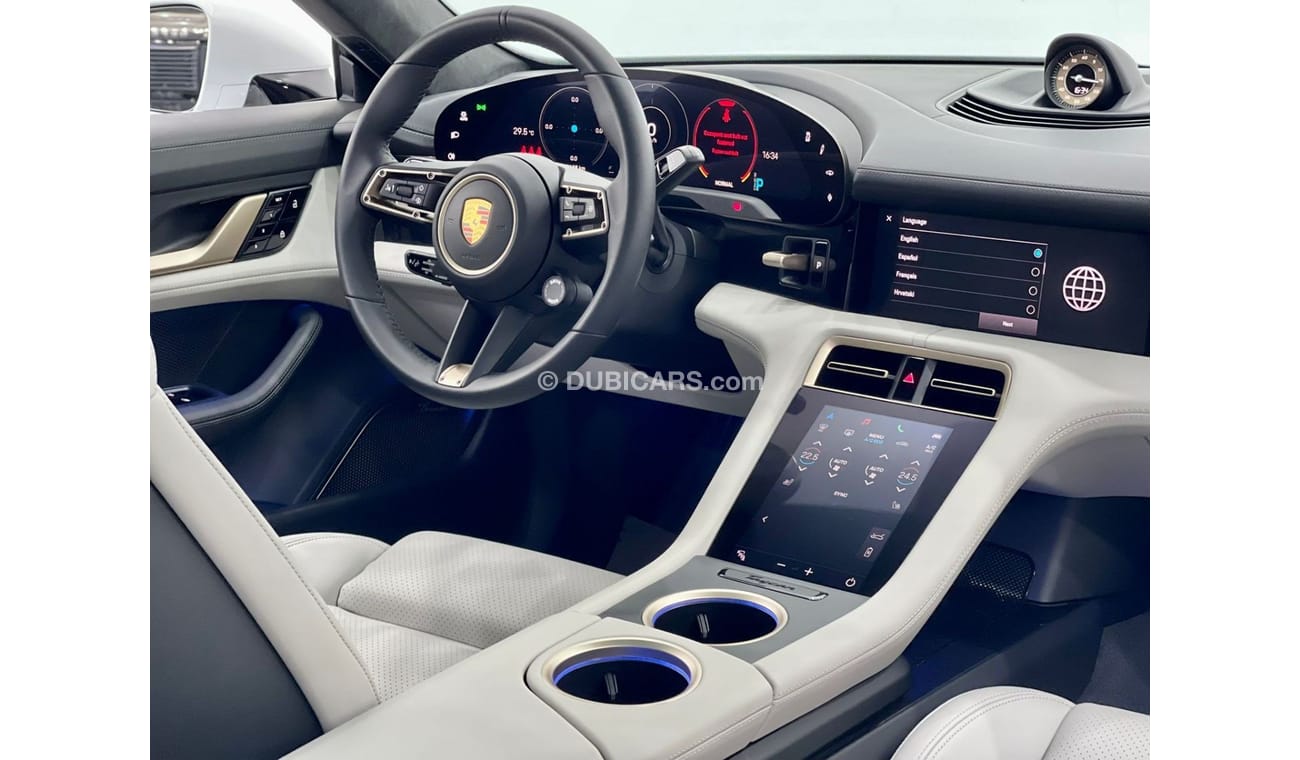 Porsche Taycan 2021 Porsche Taycan Turbo, 11/2023 Porsche Warranty + 2029 Battery Warranty, GCC