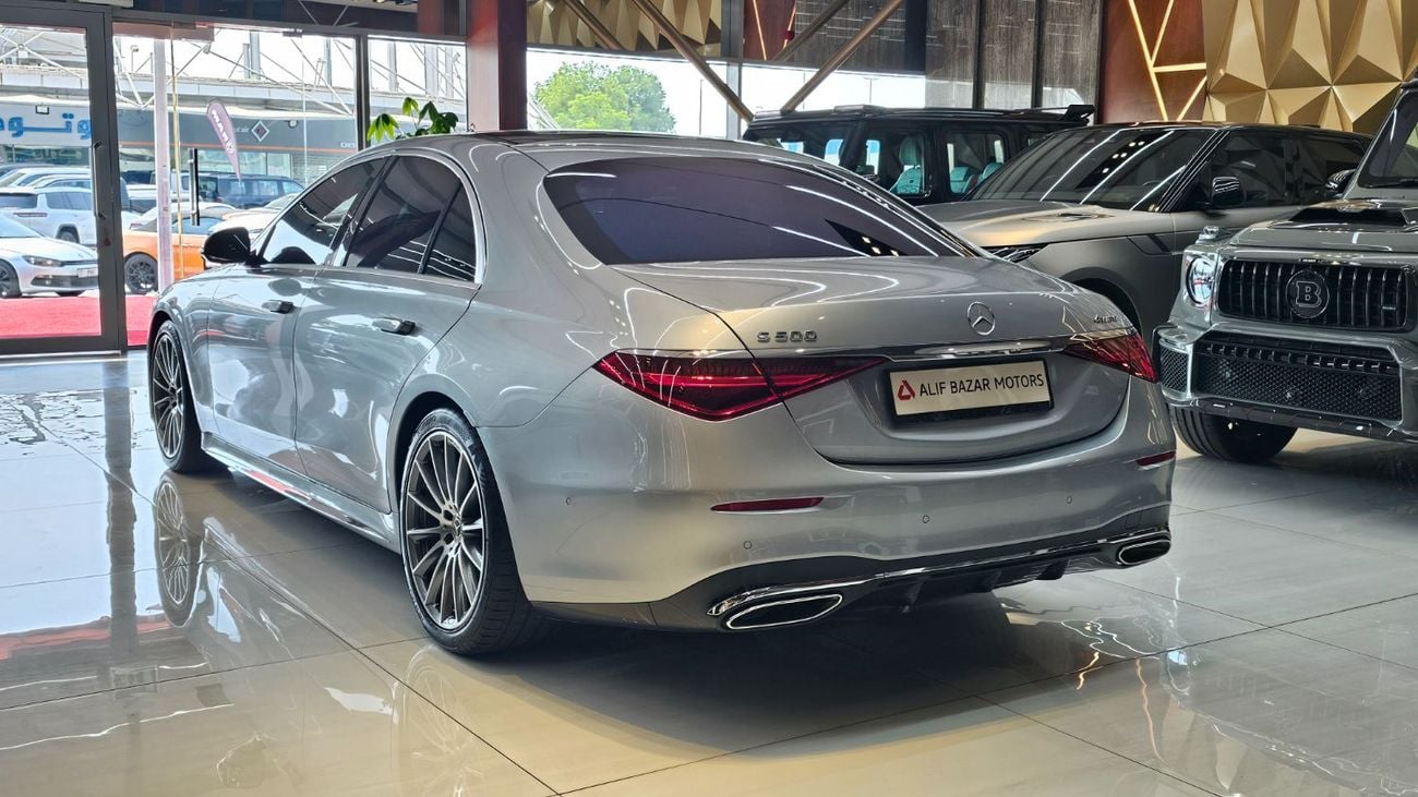 Mercedes Benz S500 L 3.0L T . 6 Cyl . Automatic . Petrol . Sedan . All Wheel Drive . 5 Seats . 4 Door . EQ Boost mild-hybrid