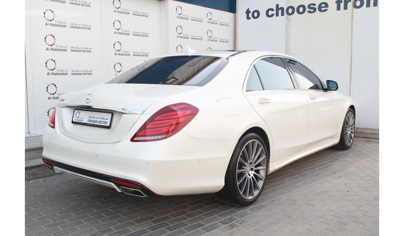 مرسيدس بنز S 500 4.7L V8 2014 MODEL TOP OPTION