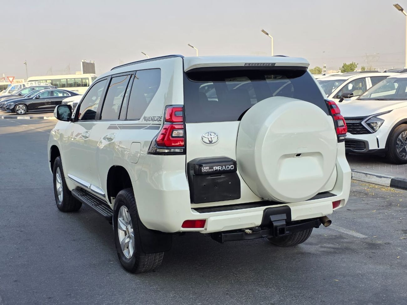 Toyota Prado diesel 2.8 liter automatic gear with back camera leather power seats