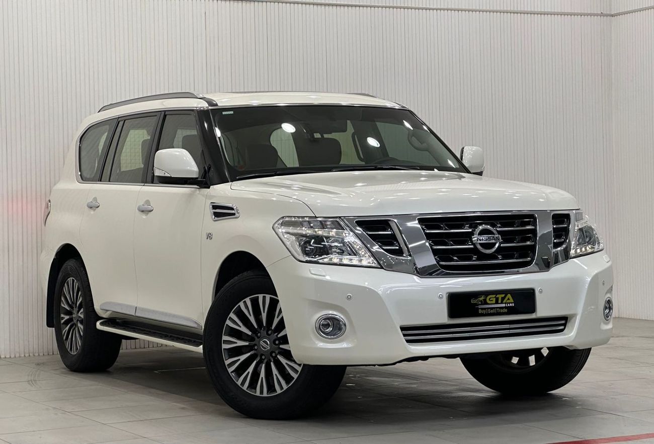 Nissan Patrol LE Titanium 2018 Nissan Patrol Titanium, April 2025 Warranty, Full Al Rostamani Service History, GCC