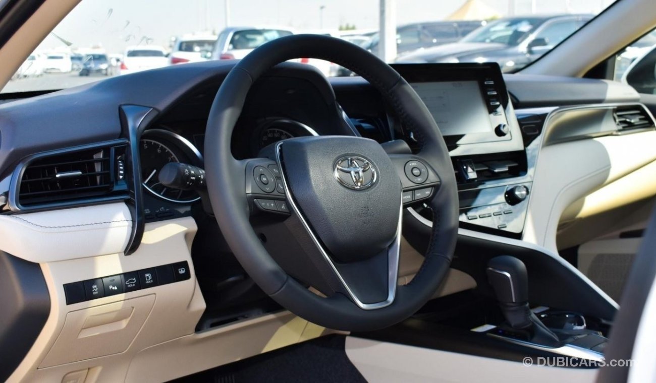 تويوتا كامري Brand New Toyota Camry CAM25-GLEG | 2.5L Petrol | White /Black&Beige| 2023 |