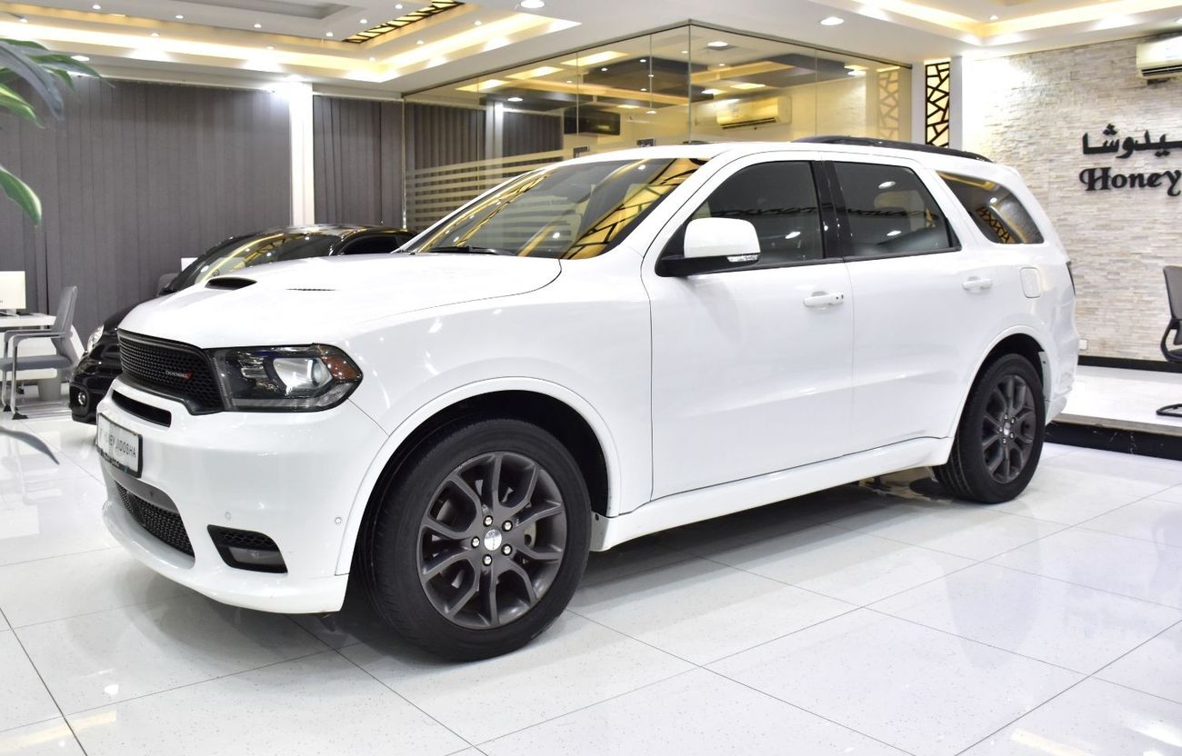 دودج دورانجو EXCELLENT DEAL for our Dodge Durango RT V8 ( 2018 Model ) in White Color GCC Specs