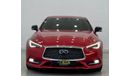 Infiniti Q60 Red Sport 2019 Infiniti Q60 S Red Sport, Full Infiniti Service History, Warranty, Low Kms, GCC