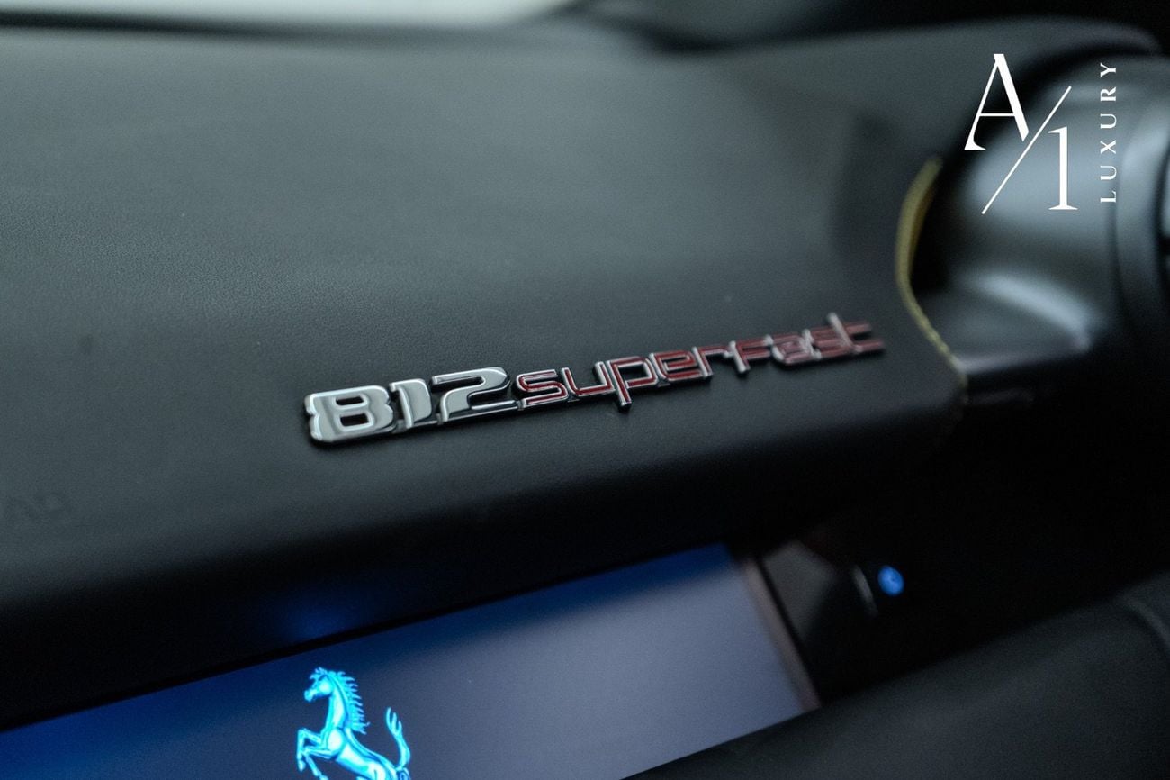 Ferrari 812 Superfast 2018 Ferrari 812 SuperFast, N-LARGO By Novitec, 1 of 18 Limited Edition, Giallo M, European Spec