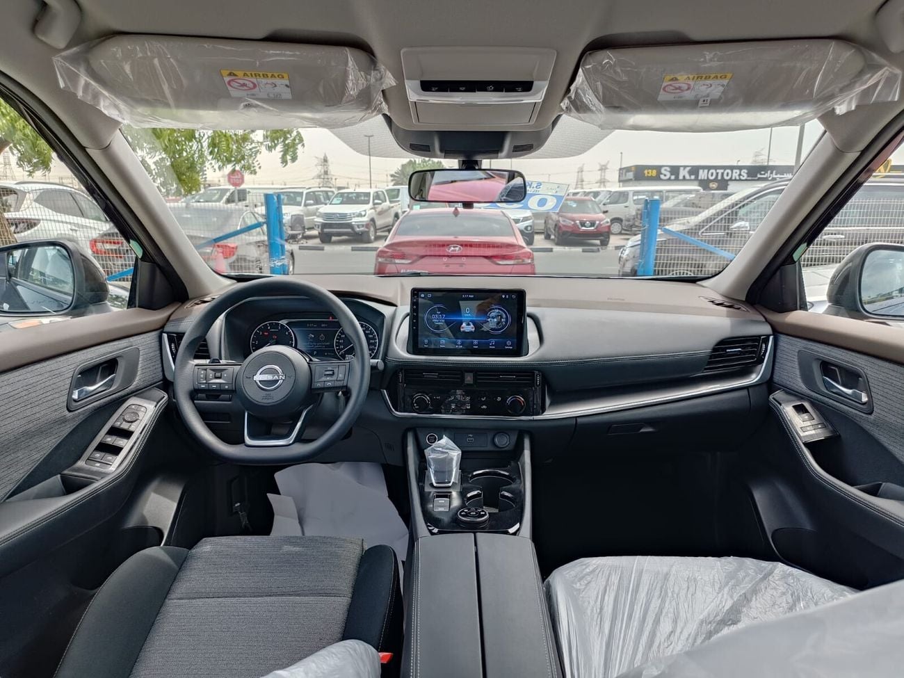 نيسان إكس تريل S, 2.5L PETROL / PUSH START / DVD+CAMERA / 4WD (CODE # 67753)