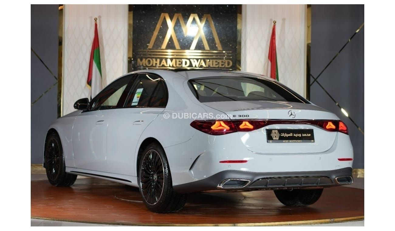 Mercedes-Benz E300 Mercedes-Benz E 300 | GCC 2024 0km | Agency Warranty | AMG Package | Panoramic | 360 View