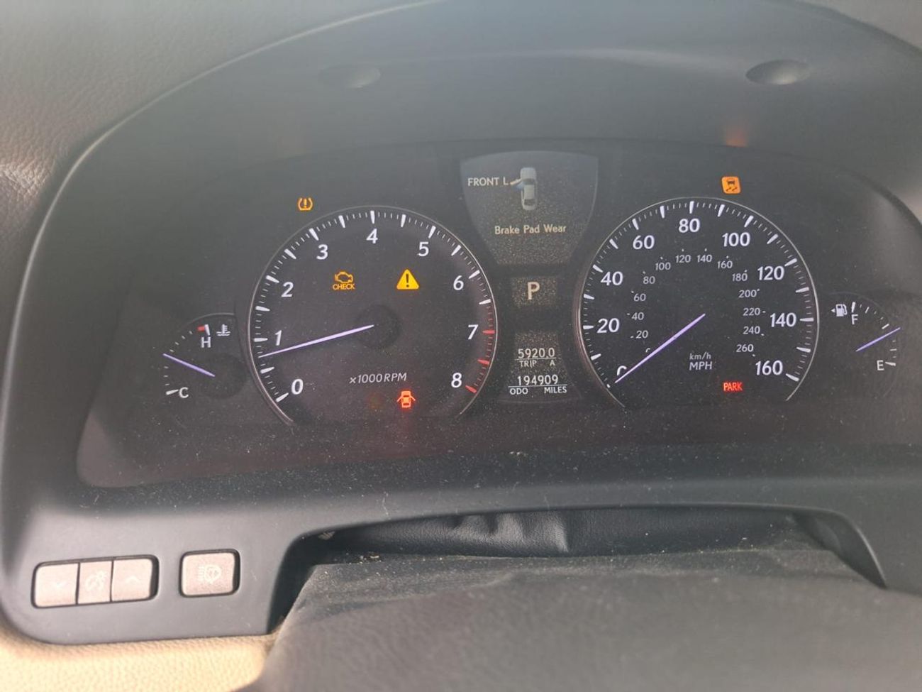 Lexus LS460 LEXUS LS 460 IMPORT AMERICA  2007  PERFECT CONDITION