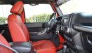 جيب رانجلر Unlimited Sport, 3.6L-V6 4X4, GCC Specs with Warranty and Service until Nov 2021 or 100,000km