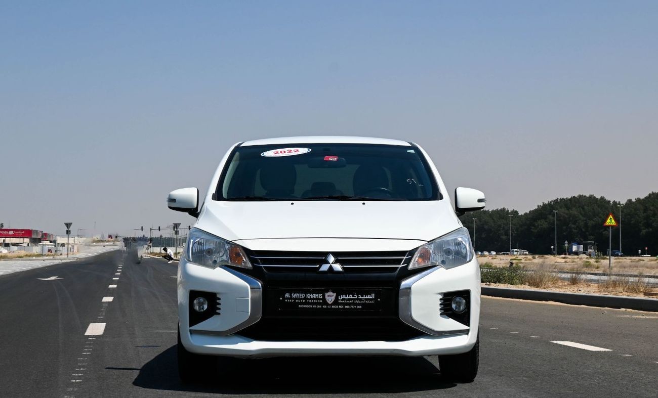 Mitsubishi Attrage GLX Mid 1.2L Mitsubishi Attrage 2022 GCC, mid-option, in excellent condition, inside and out