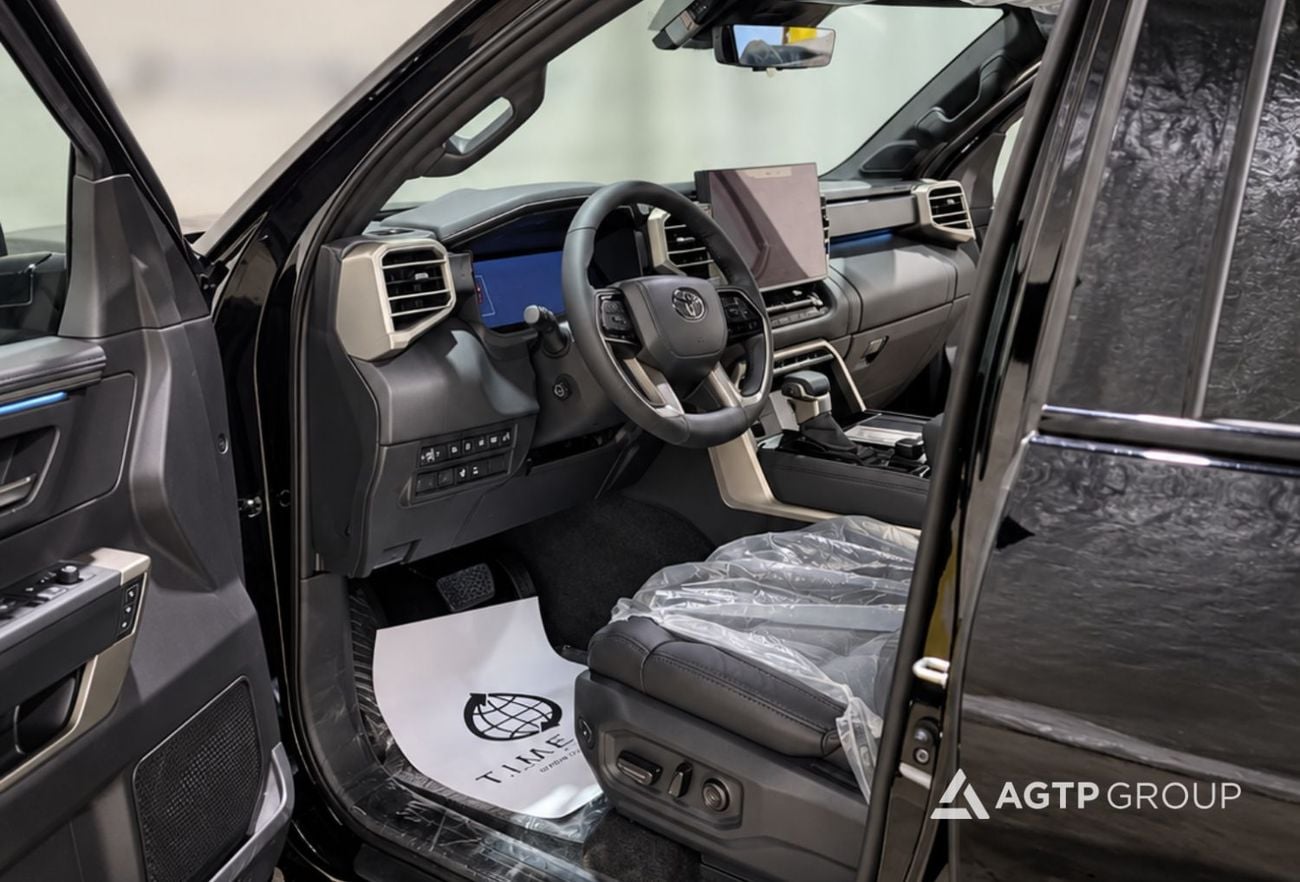 Toyota Tundra 3.4L Twin-Turbo V6 Petrol | FULL OPTION | Automatic | 4x4 | Canadian Specs | Black | Double Cab | Pa