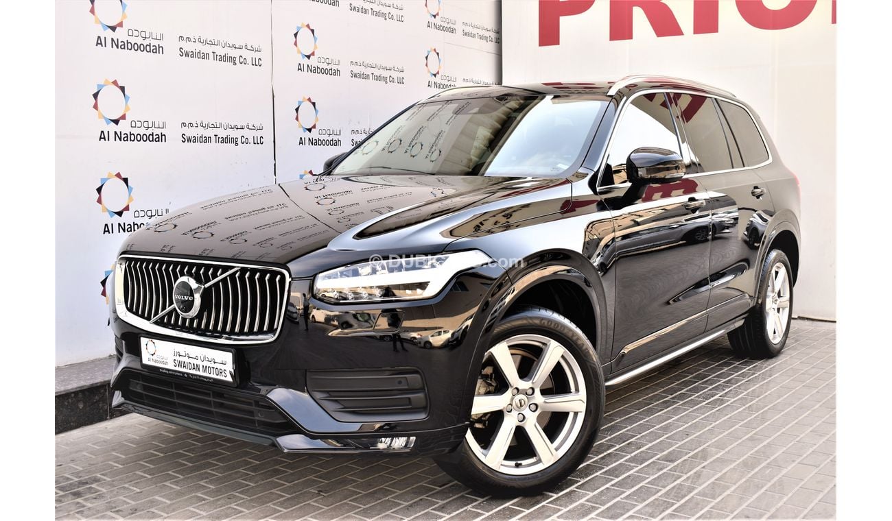 Used Volvo XC90 AED 2500PM T5 2.0L AWD GCC DEALER WARRANTY 2020 for