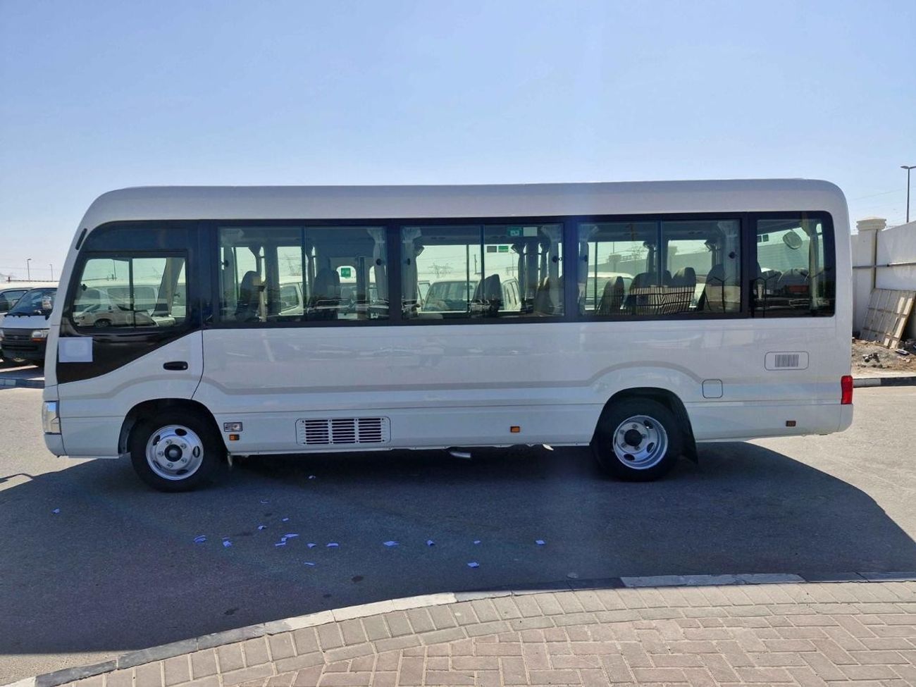 Toyota Coaster 2025 Toyota Coaster High-Roof 22-Seater with Coolbox 2.8L 4-Cyl Turbo Diesel A/T RWD Export Only