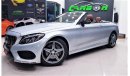 مرسيدس بنز C 300 كوبيه MERCEDES C300 CONVERTABLE ONLY FOR 105,000 AED  2017 MODEL IN VERY GOOD CONDITION