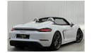Porsche 718 Spyder 2020 Porsche 718 Spyder Manual, Feb 2026 Porsche Warranty, Full Porsche Service History, GCC