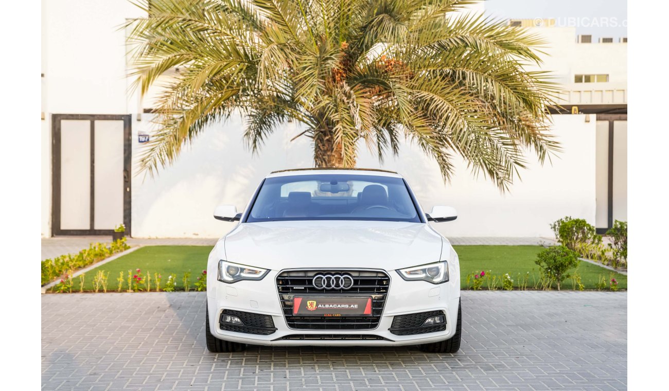 Audi A5 S-line V6 | 1,351 P.M | 0% Downpayment | Full Option | Immaculate Condition