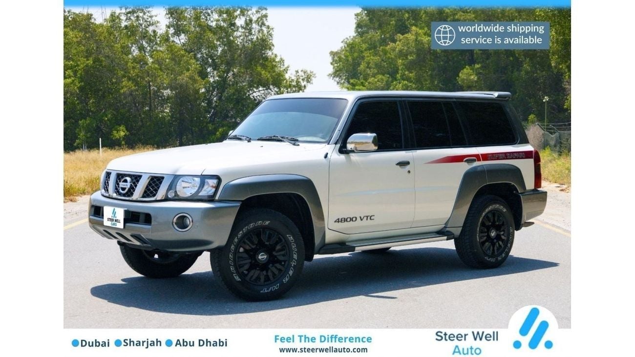 نيسان باترول سفاري 2019 4.8L Petrol V6 - 4800 VTC - Good Condition - Book Now!