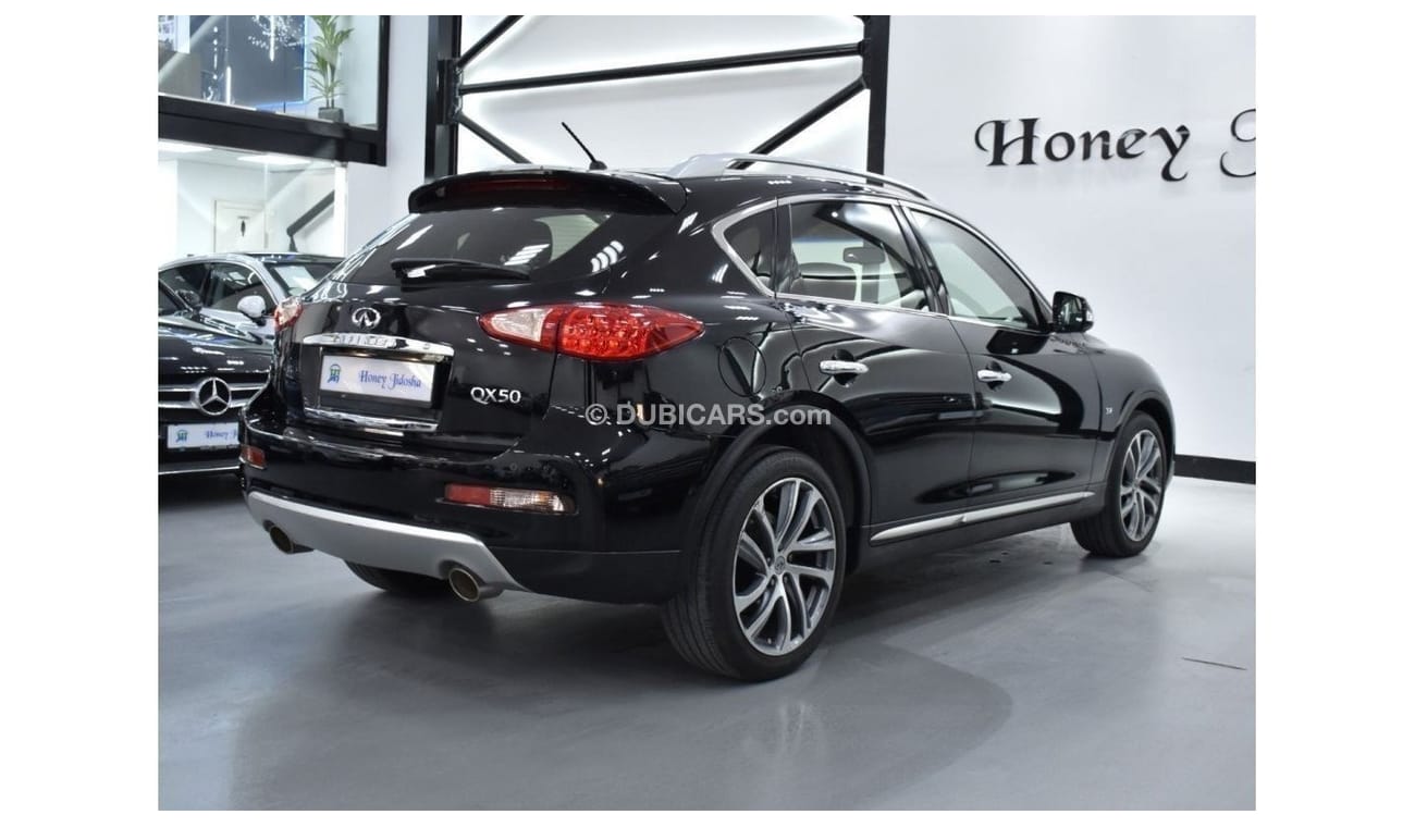 Infiniti QX50 EXCELLENT DEAL for our Infiniti QX50 ( 2016 Model ) in Black Color GCC Specs