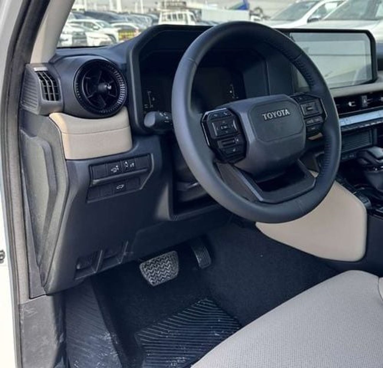 Toyota Land Cruiser TOYOTA LAND CRUISER PRADO 2.4L 4WD PETROL SUV 2024 - WHITE