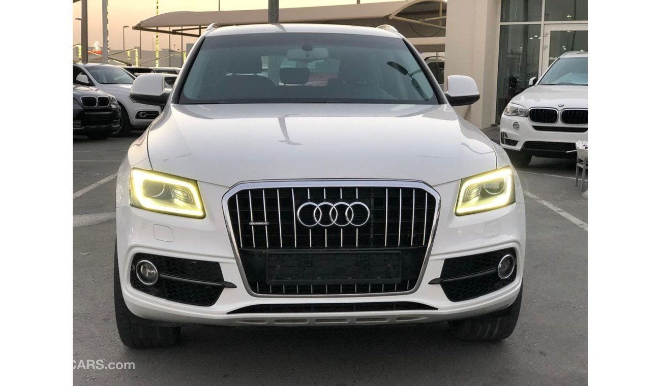 Audi Q5 Audi Q5 model 2015 GCC car prefect condition one owner full option panoramic roof leather seats back