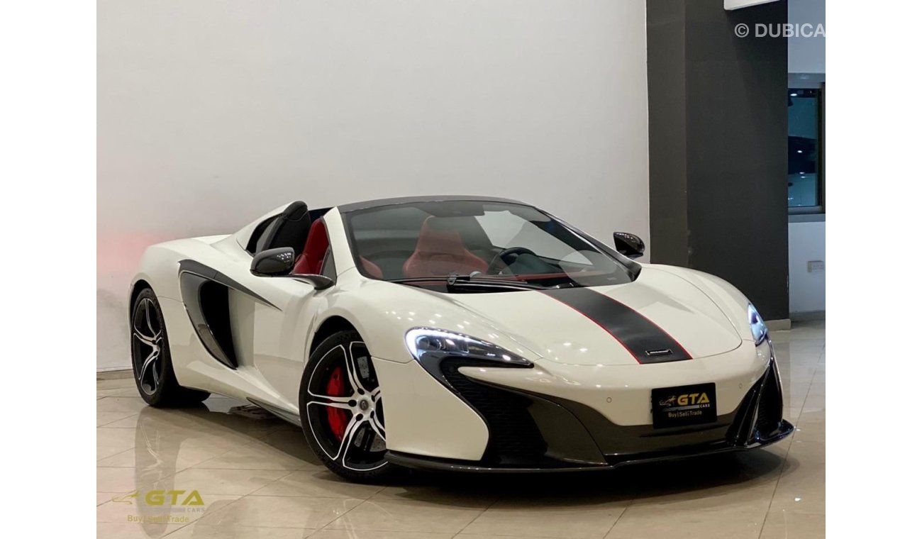 McLaren 650S 2016 McLaren 650S Spider, Full McLaren Service History, Warranty, GCC