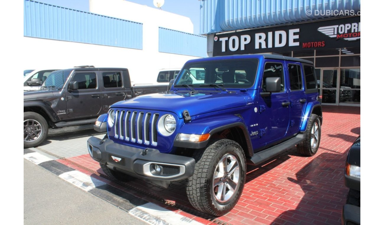 جيب رانجلر WRANGLER SAHARA 2.0L 2019 - FOR ONLY 1,917 AED MONTHLY