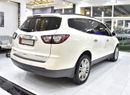 شيفروليه ترافيرس EXCELLENT DEAL for our Chevrolet Traverse LT ( 2014 Model ) in White Color GCC Specs