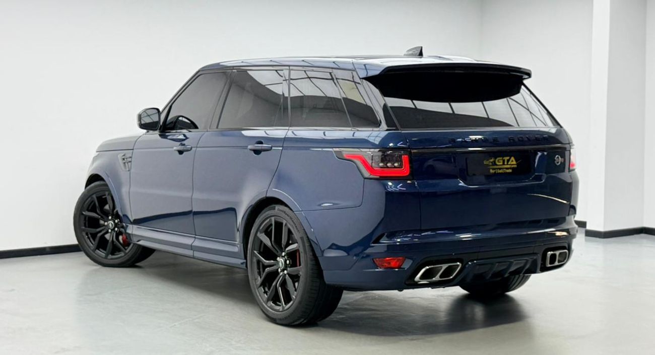 Land Rover Range Rover Sport 2022 Range Rover Sport SVR Carbon Edition, 2028 RR Warranty, Full RR Service History, Low Km, GCC