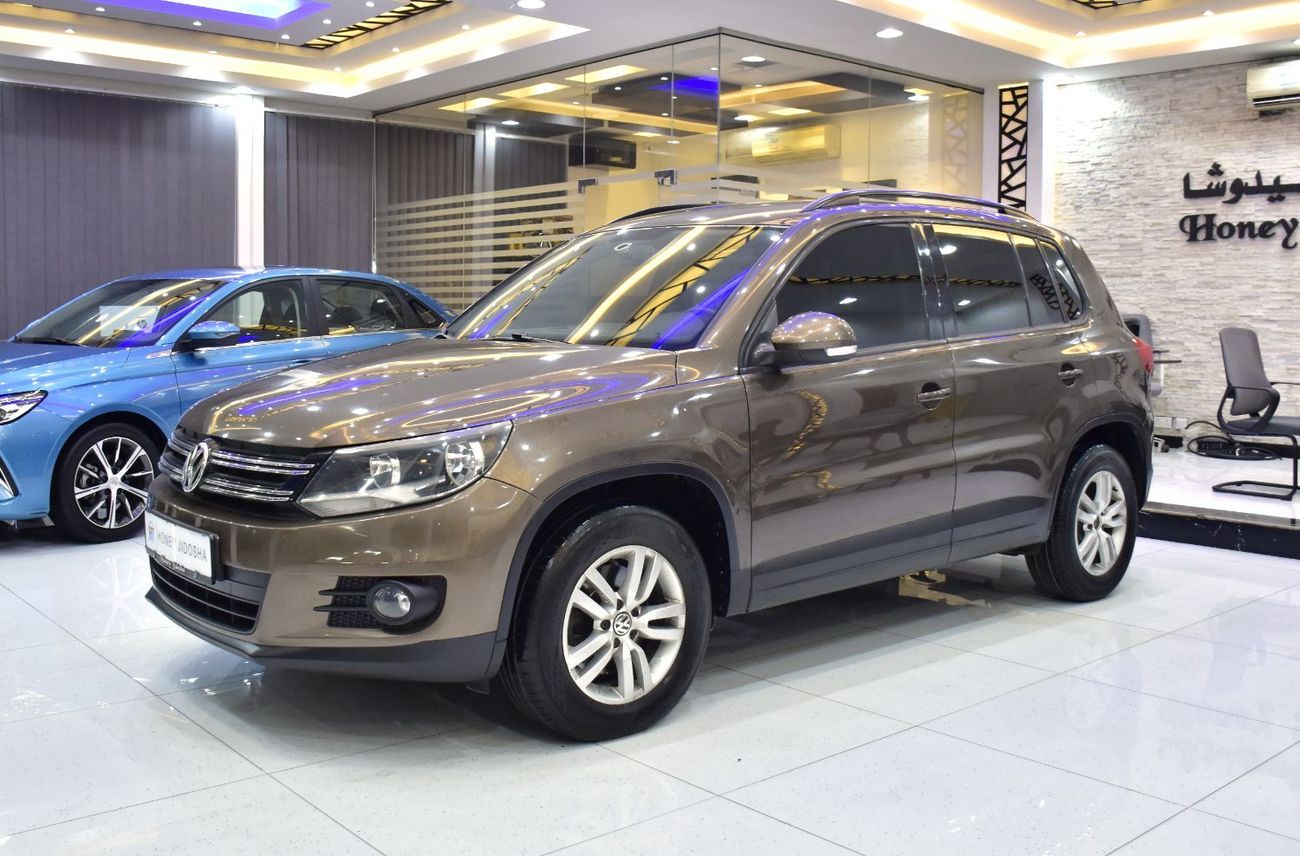 Volkswagen Tiguan EXCELLENT DEAL for our Volkswagen Tiguan ( 2015 Model ) in Brown Color GCC Specs