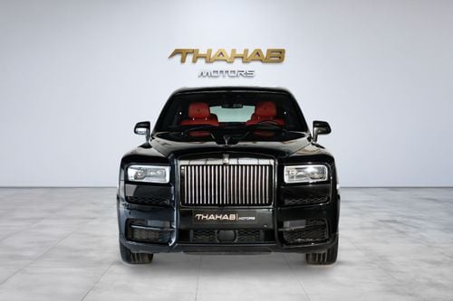 Rolls-Royce Cullinan 2021 | PREMIUM BLACK BADGE | RED INTERIOR | GCC | V12 TWIN-TURBO | FULL OPTION | PERFECT CONDITION