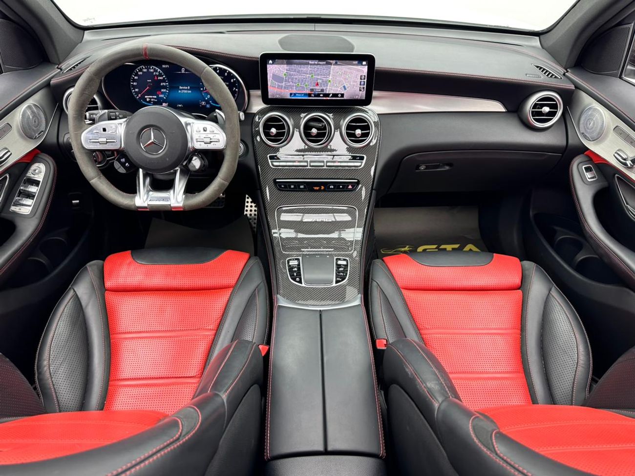 Mercedes-Benz GLC 63 S AMG 2020 Mercedes-Benz GLC 63s AMG 4MATIC+, 1 Year Unlimited Km Warranty, Mercedes FSH, GCC